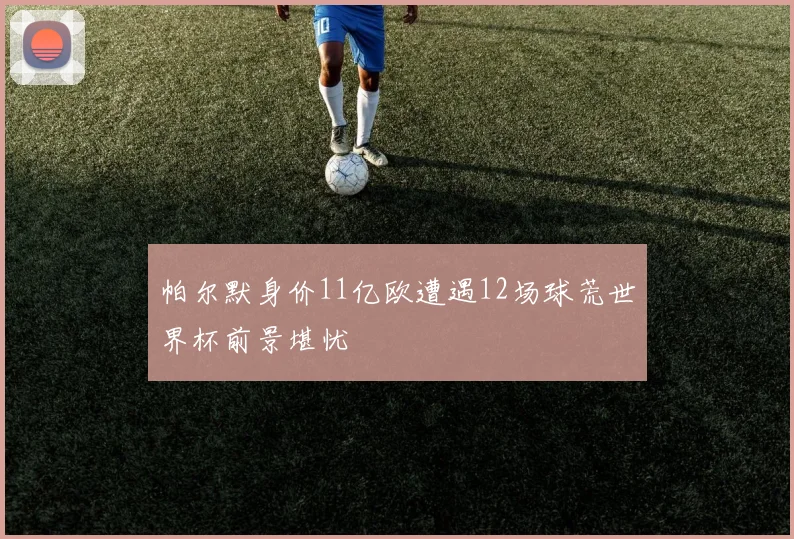 帕尔默身价11亿欧遭遇12场球荒世界杯前景堪忧